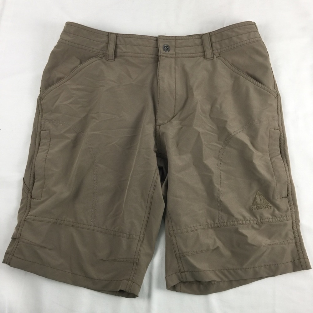 Gerry L Shorts Stretch Hiking Casual Flat Front
